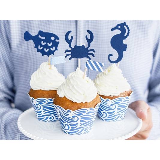 Cupcake Wrappers - Ahoy (11078)