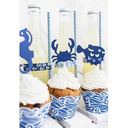 Cupcake Wrappers - Ahoy (11079)