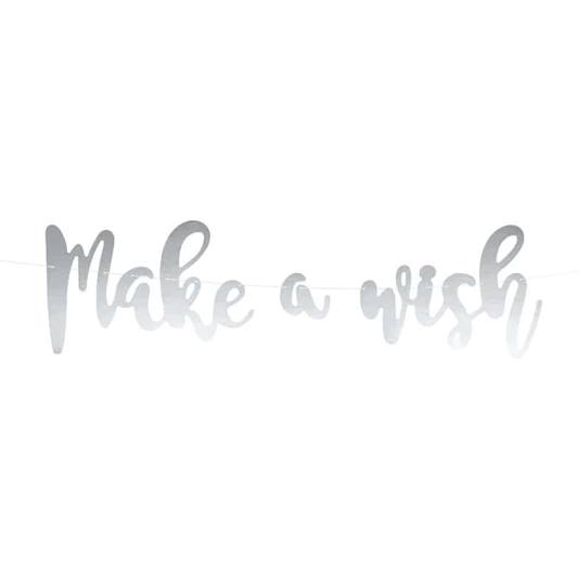 Banner - Unicorn - Make a Wish - 60cm (11149)