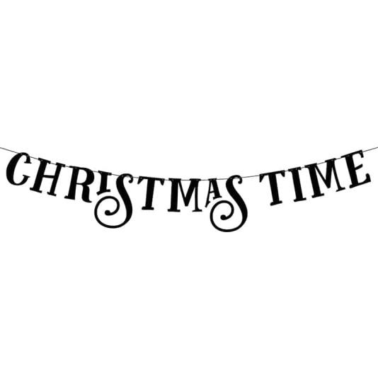 Banner - Christmas Time - 80cm (11160)