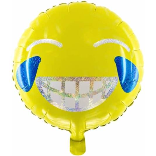 Folieballong - Emoji - Smile - 45cm (12029)