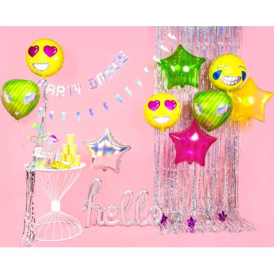 Folieballong - Emoji - Smile - 45cm (12032)