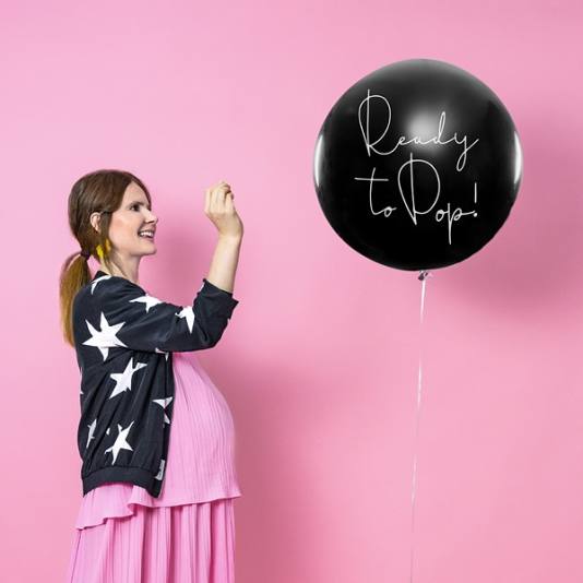 Ballong - Gender Reveal - Jente - 1m - Ready To Pop (12388)