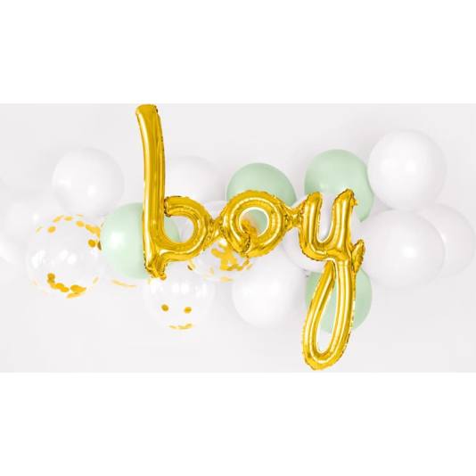 Folieballong - Boy - Gull (12522)