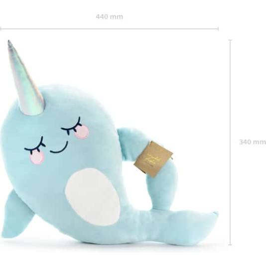 Pute - Little Star - Narwhal - 51cm (12958)