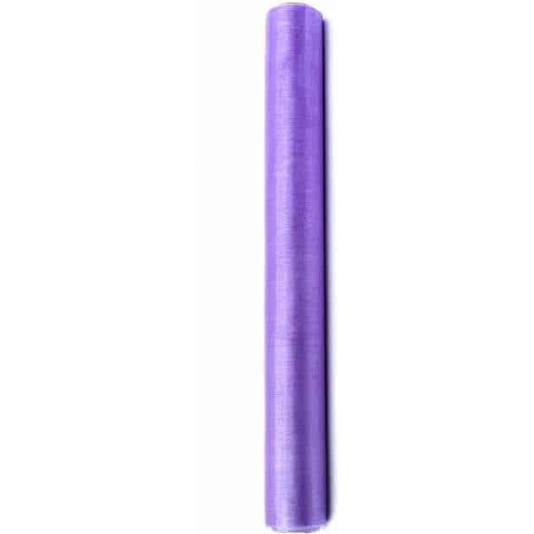 Bordløper organza - 10 meter - Lavendel (3124)