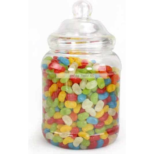 Candybarkrukke med Skrulokk - Plast - Stor (3143)