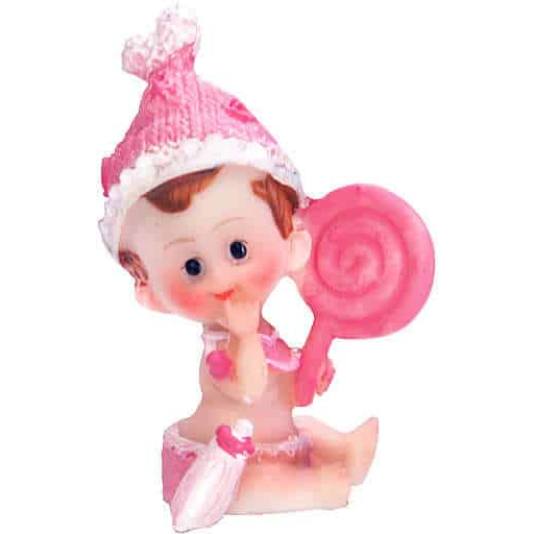 Figur - Baby Jente - Kjærlighet på pinne (3769)