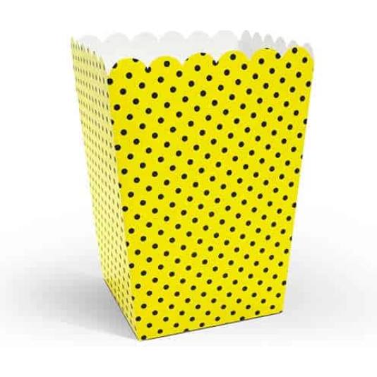 Biebursdag - Popcornbeger - 6 stk (3890)
