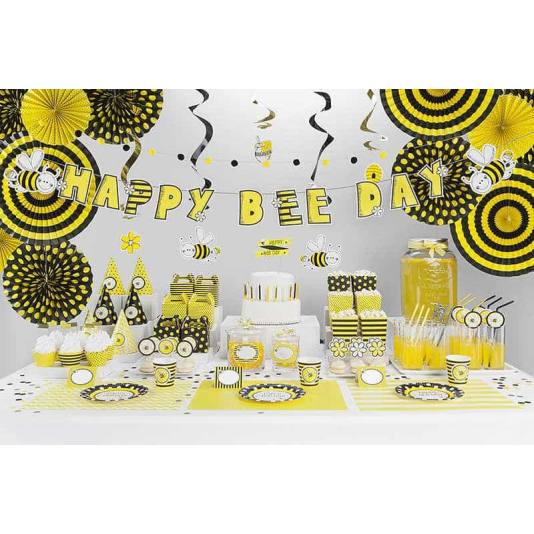 Biebursdag - Kakepynt - Happy Bee Day (3921)
