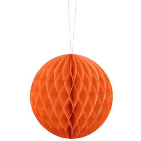 Honeycomb Ball - Oransje - 10cm (4037)