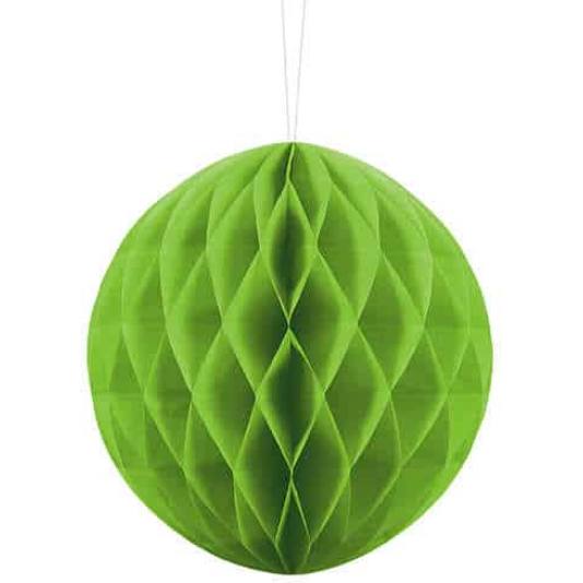 Honeycomb Ball - Eplegrønn - 20cm (4049)