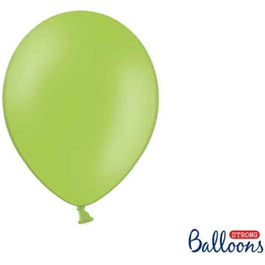 Ballonger - Lys grønn Pastell - 10 stk (4241)