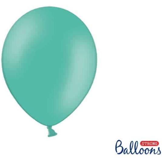 Ballonger - Sjøgrønn Pastell - 10 stk (4242)