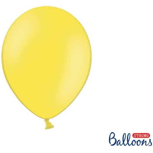Ballonger - Gul Pastell - 10 stk (4245)