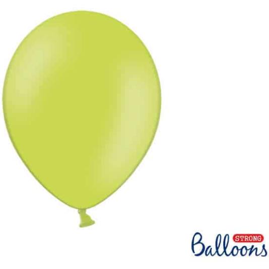 Ballonger - Lime Pastell - 10 stk (4247)