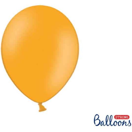 Ballonger - Oransje Pastell - 10 stk (4250)