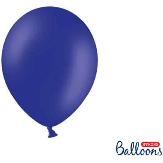 Ballonger - Kongeblå Pastell - 10 stk (4261)