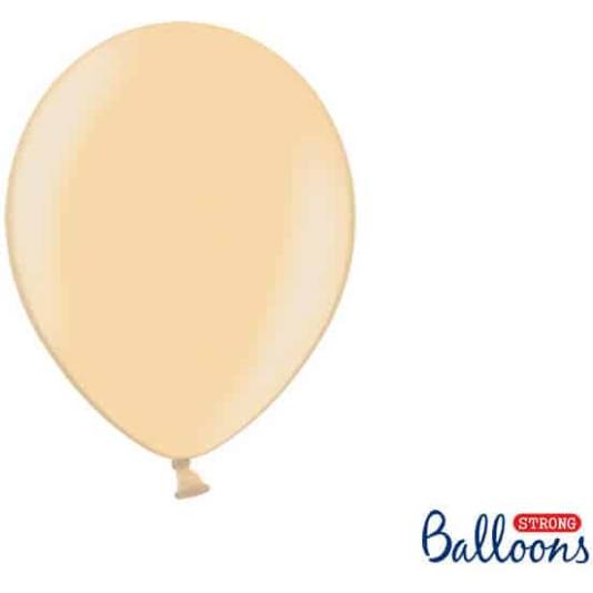 Ballonger - Lys Oransje Metallic - 10 stk (4280)