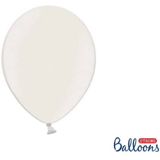 Ballonger - Hvit Metallic - 10 stk (4283)