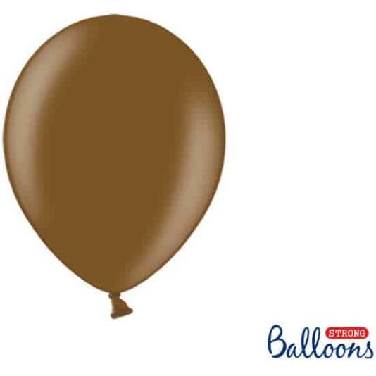 Ballonger - Kakaobrun Metallic - 10 stk (4289)