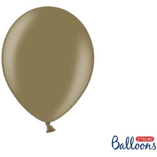 Ballonger - Cappuccino Metallic - 10 stk (4290)