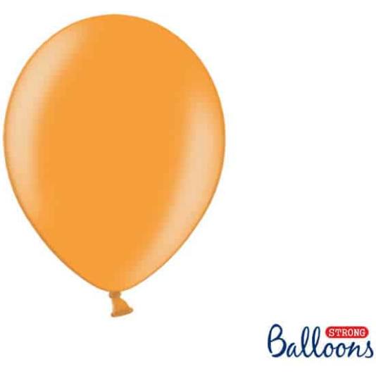 Ballonger - Oransje Metallic - 10 stk (4294)