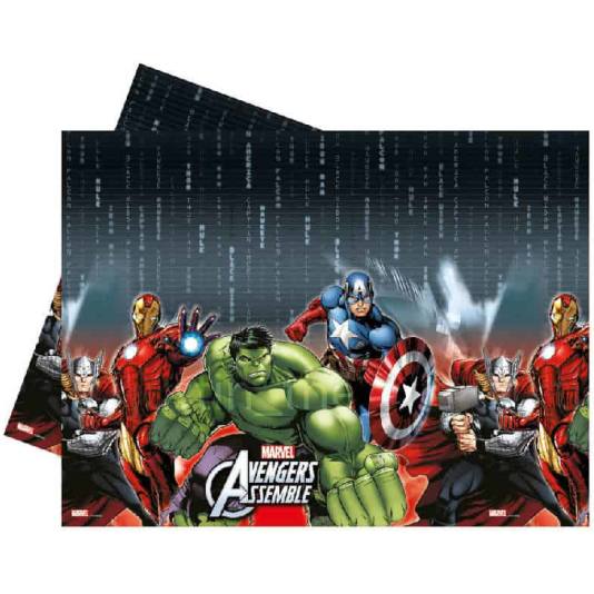 Avengers Bursdag - Plastduk - 120x180cm (4537)