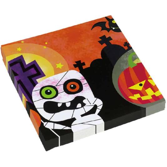 Servietter - Halloween Kids - 20 stk (5525)