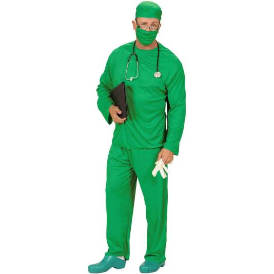 Kostyme - Grønnkledd Kirurg (6123)
