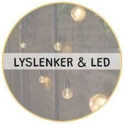 Lyslenker og LED