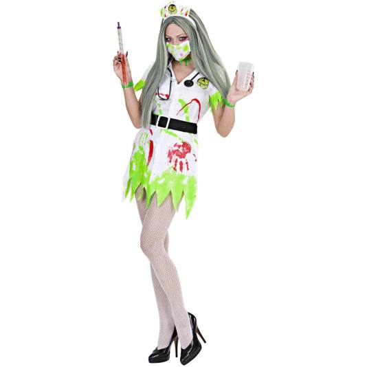 Toxic Nurse - Kostyme - Halloween (6522)
