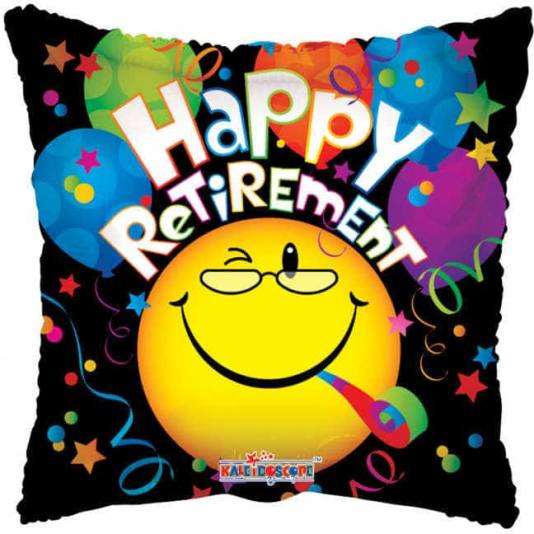 Heliumballong - Pensjonist - Happy Retirement - 46cm (6578)