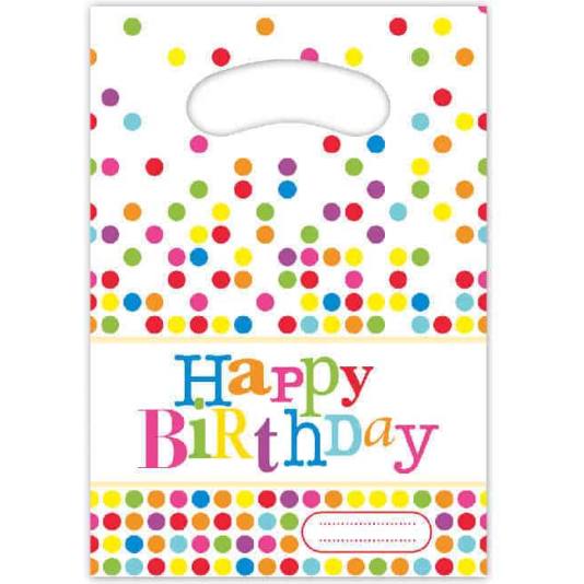 Happy Birthday - Partyposer - 6 stk (6603)