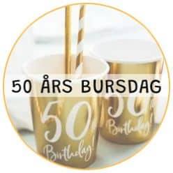 50 års bursdag