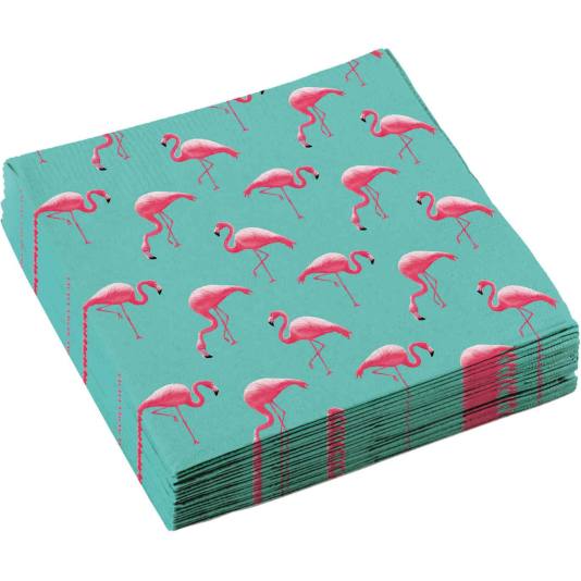 Flamingo Paradise - Servietter - 20 stk (7232)