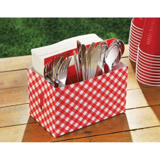 Piknik Party - Bestikkholder - 19x11,4x17,7 cm (7246)