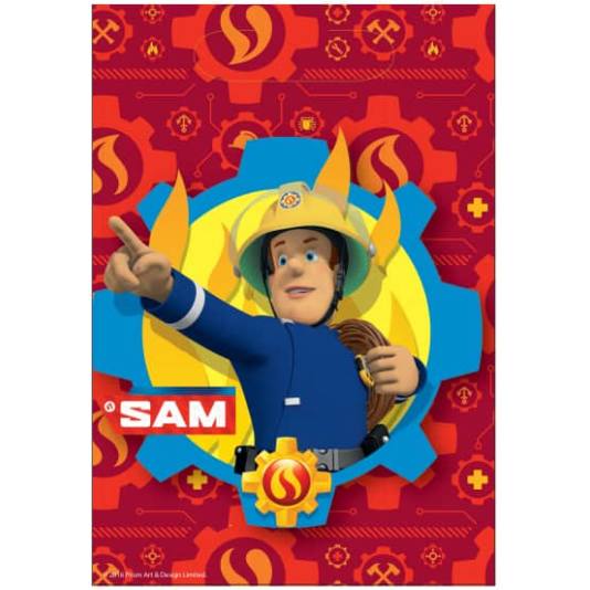 Brannmann Sam Hero - Godteposer - 8 stk (7497)