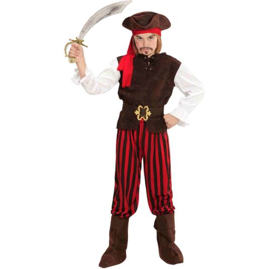 Pirat - Barnekostyme - Karibisk Gutt (7738)