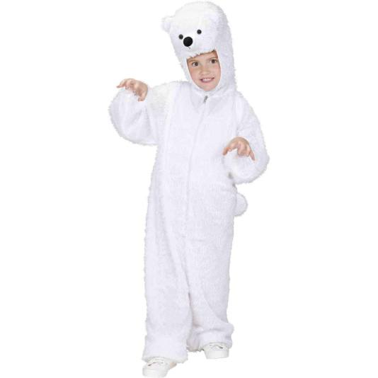 Isbjørn - Barnekostyme - Jumpsuit (7819)