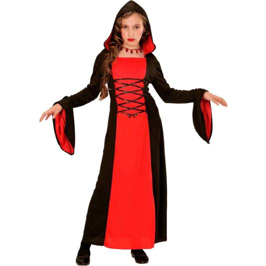 Gotisk Vampyr - Jente - Halloweenkostyme (7846)