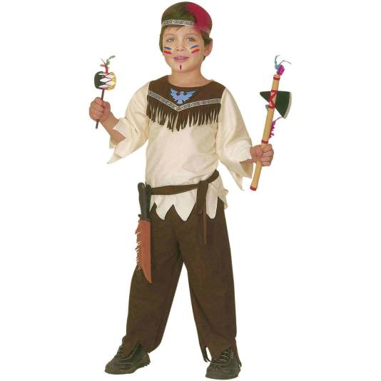 Indianer Barnekostyme - Gutt (7865)