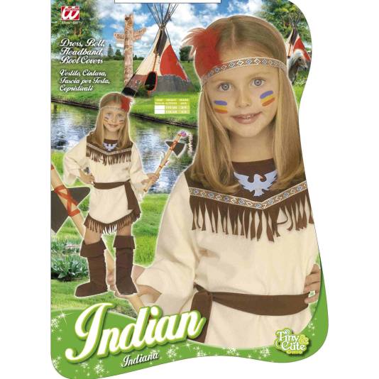 Indianerjente - Kostyme for små barn (7874)