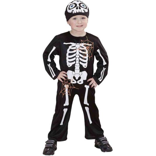 Skjelett Jumpsuit - Kostyme til små Barn (7879)