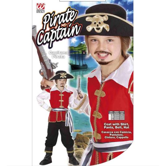 Piratkaptein - Barnekostyme (7912)