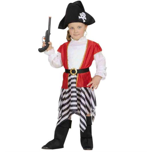 Piratjente - Kostyme til små barn (7920)
