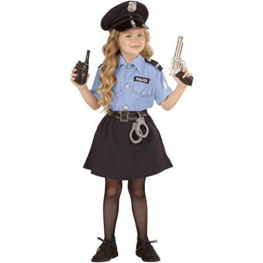 Politi Kostyme til Barn - Jente (7926)