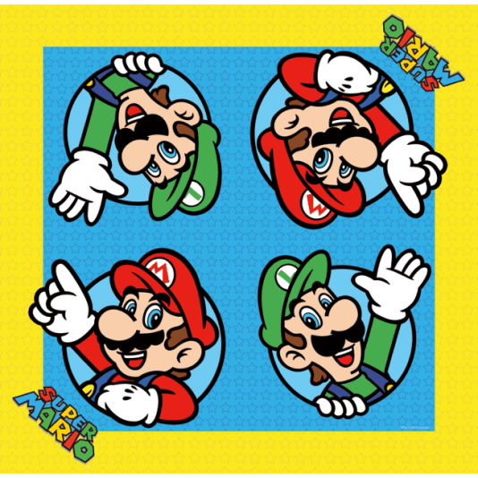 Super Mario - Servietter - Lunsj - 16 stk (8210)