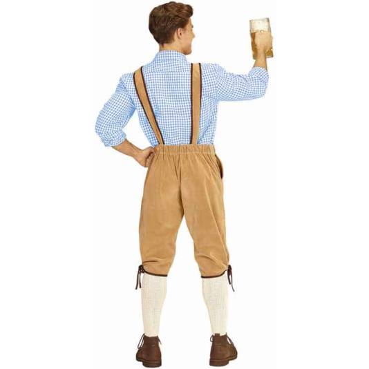 Oktoberfest - Kostyme - Mann fra Bayern - Lederhosen (8328)
