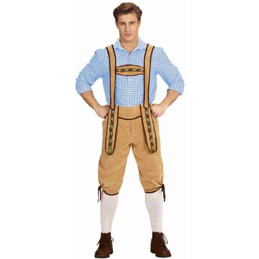 Oktoberfest - Kostyme - Mann fra Bayern - Lederhosen (8329)